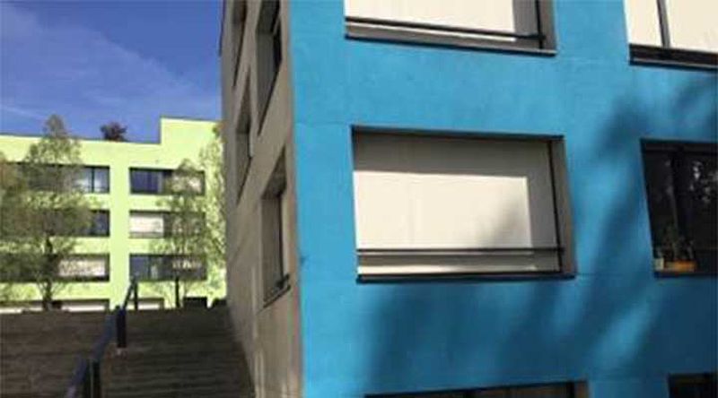 Farbige Betonfassade mit KEIM Farbige Betonfassade mit KEIM